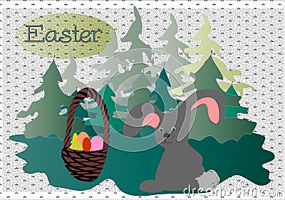 Easter Easter Bunny Stock Photo